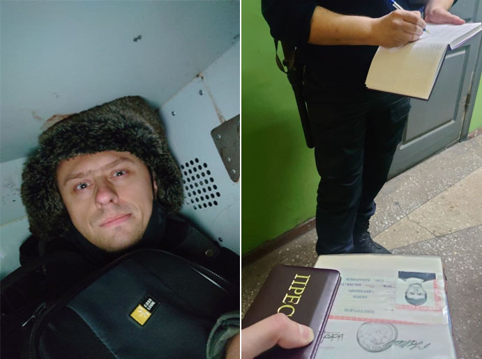 Корреспондента PrimaMedia, задержанного на митинге во Владивостоке, не выпускают из РОВД